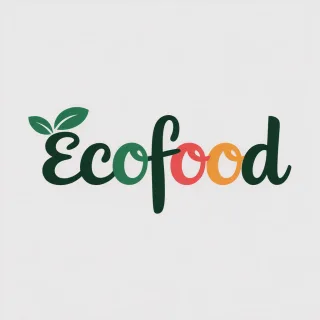 Logo concept for ecofood.uk
