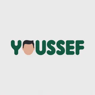 Logo concept for youssef.be