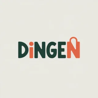 Logo concept for dingen.be