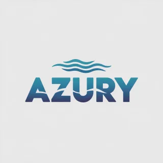 Logo concept for azury.nl