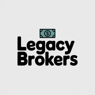 Logo concept for legacybrokers.com