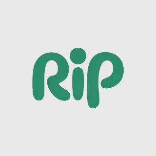 Logo concept for rip.nu
