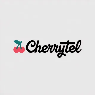 Logo concept for cherrytel.com