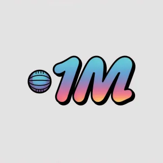 Logo concept for 1m.nl