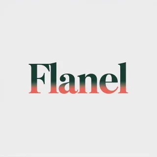 Logo concept for flanel.be