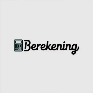 Logo concept for berekening.be