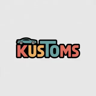 Logo concept for kustoms.nl