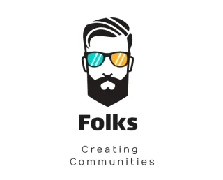 Logo concept for folks.be