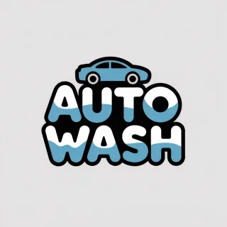Logo concept for autowash.be
