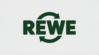 Logo concept for rewe.be
