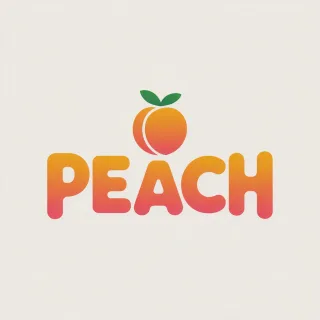 Logo concept for peach.se